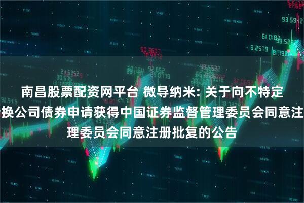 南昌股票配资网平台 微导纳米: 关于向不特定对象发行可转换公司债券申请获得中国证券监督管理委员会同意注册批复的公告